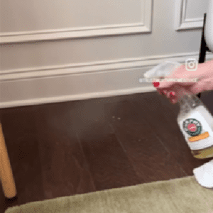 Remove White Water Stains from Hardwood Floors