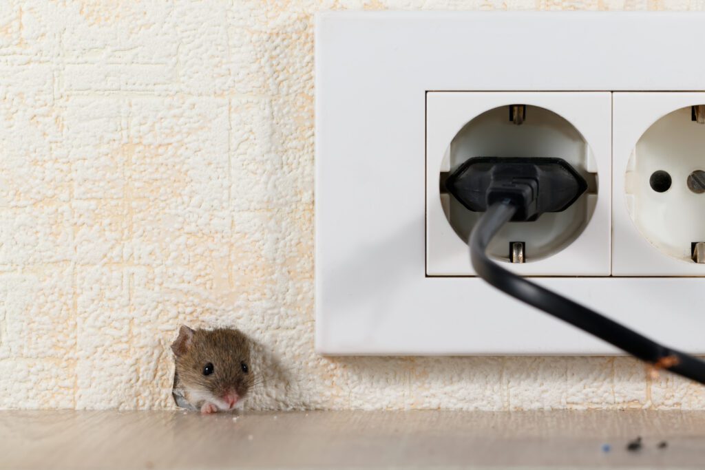 mice through tiny opening
