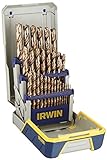 Irwin 29-Pc Cobalt Alloy Steel M35 Drill Bit Set